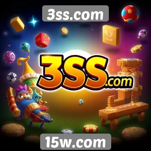Variedade de jogos disponíveis no 3ss.com